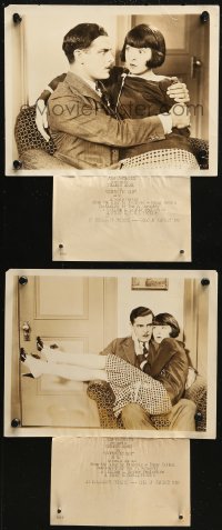 6r0519 SYNTHETIC SIN 2 8x10 stills 1929 small town actress Moore sits in Moreno's lap in both!