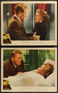 6r1187 CASS TIMBERLANE 2 LCs 1948 great images of Spencer Tracy with sexiest Lana Turner!