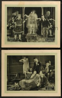 6r1213 FROM RAGS TO BRITCHES 2 LCs 1925 sexy Thelma Parr in a wacky fashion show, ultra rare!