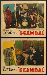 6r1255 SCANDAL 2 LCs 1929 Laura LaPlante & John Boles deal with wagging tongues & lying lips!