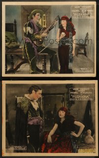 6r1266 SUZANNA 2 LCs 1923 Mabel Normand is beautiful & poor and loves the rich rancher's son!