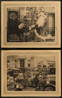 6r1267 THERE AIN'T NO SANTA CLAUS 2 LCs 1926 Chase & landlord battle over costume beards, rare!
