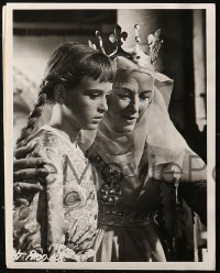 6r0388 3 WORLDS OF GULLIVER 2 8x10 stills 1960 Ray Harryhausen classic, images of Queen Mary Ellis!