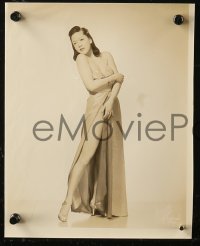 6r0393 AMY FONG 2 7.75x9.5 publicity stills 1942 the very sexy burlesque star by Bruno of Hollywood!