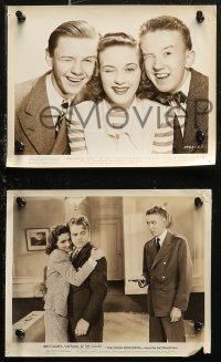 6r0119 CHARLES SMITH 13 8x10 stills 1940s-1950s cool portraits of the star from a variety of roles!