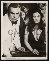 6r0429 DIAMONDS ARE FOREVER 2 8x10 stills 1971 Sean Connery as James Bond 007, Jill St. John, Wood!