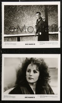 6r0149 DIE HARD 2 10 8x10 stills 1990 great images of tough guy Bruce Willis, Bedelia, Sadler!