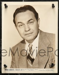 6r0185 EDWARD G. ROBINSON 8 from 7.75x9.5 to 8x10 stills 1930s-1970s cool portraits of the star!