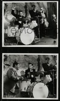 6r0338 GENE KRUPA STORY 3 8x10 stills 1960 great images of Sal Mineo as the famous drummer!