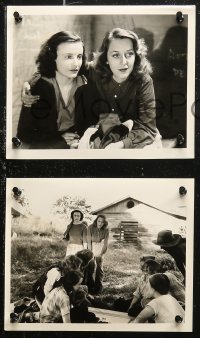 6r0153 GIRLS OF THE ROAD 10 8x10 stills 1940 Ann Doran, Lola Lane, & other girls of the hobo jungles!