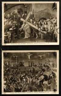 6r0128 KING OF KINGS 12 8x10 stills 1927 Cecil B. DeMille Biblical epic, H.B. Warner as Jesus Christ!