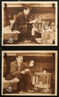 6r0170 ROLLING STONE 9 8x10 LCs 1919 Charley Chase, Chaplin imitator Billy West, ultra rare!