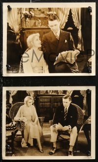 6r0292 LETTER 4 8x10 stills 1929 great images of Jeanne Eagels & Herbert Marshall!