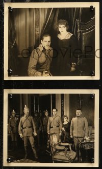 6r0353 LITTLE AMERICAN 3 8x10 stills 1917 Cecil B. DeMille, spy Mary Pickford in WWI, ultra rare!
