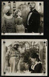 6r0354 LITTLE COLONEL 3 7.25x9.25 to 8x10 stills 1935 Shirley Temple, Bojangles Robinson & McDaniel!