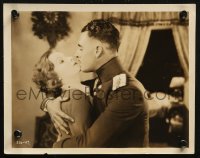 6r0475 LOVE 2 8x10 stills 1927 great images of Greta Garbo with John Gilbert in uniform!