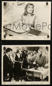 6r0212 NEVER ON SUNDAY 7 8x10 stills 1960 Jules Dassin's Pote tin Kyriaki, sexy Melina Mercouri!