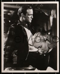 6r0296 ON THE WATERFRONT 4 8x10 stills 1954 Kazan directed, Budd Schulberg wrote it, Marlon Brando!