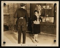 6r0497 OUTCAST 2 8x10 stills 1928 great images of sexy Corinne Griffith, one with police officer!