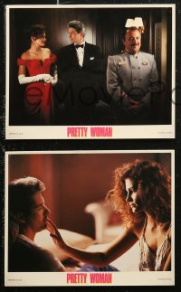 6r0032 PRETTY WOMAN 8 8x10 mini LCs 1990 sexy Julia Roberts on set with director Garry Marshall!
