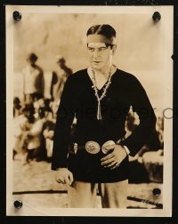 6r0502 REDSKIN 2 8x10 stills 1929 great portrait of Native American Indian Richard Dix by Hommel!