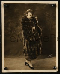 6r0514 SKYROCKET 2 8x10 stills 1926 full-length Peggy Hopkins Joyce in fabulous fur coats!