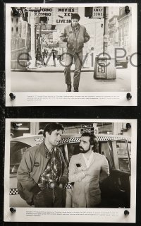 6r0159 TAXI DRIVER 10 8x10 stills 1976 great images of Robert De Niro, Scorsese, Shepherd, Foster!