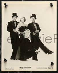 6r0385 WHITE CHRISTMAS 3 8x10 stills R1961 Bing Crosby, Danny Kaye, Vera-Ellen!