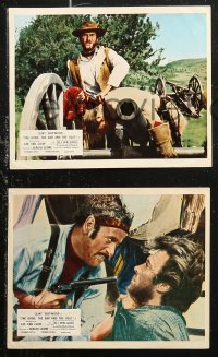 6r0054 GOOD, THE BAD & THE UGLY 5 color English FOH LCs 1968 Eastwood, Leone, one with wrong title!