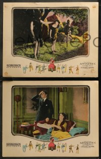 6r1089 AFFINITIES 3 LCs 1922 sexy Colleen Moore and Bowers test their marriage, ultra rare!