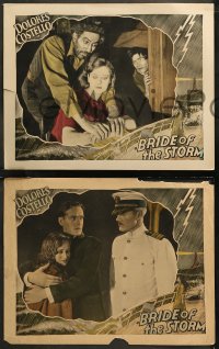 6r1098 BRIDE OF THE STORM 3 LCs 1926 gorgeous Dolores Costello is rescued from virtual slavery, rare