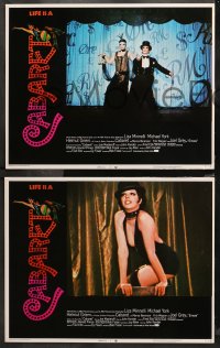 6r0671 CABARET 8 LCs 1972 Liza Minnelli in Nazi Germany, directed by Bob Fosse, Joseph Caroff art!