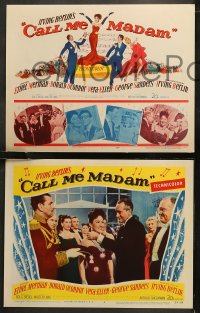 6r0673 CALL ME MADAM 8 LCs 1953 Ethel Merman, Donald O'Connor & Vera-Ellen sing Irving Berlin songs!