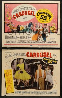 6r0677 CAROUSEL 8 LCs 1956 Shirley Jones, Gordon MacRae, Rodgers & Hammerstein musical!