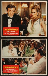 6r0679 CASINO ROYALE 8 LCs 1967 Peter Sellers, Niven, Welles, Ursula Andress, James Bond spoof!