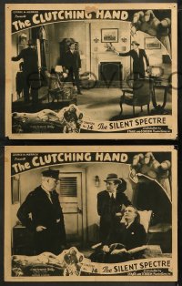6r1108 CLUTCHING HAND 3 chapter 14 LCs 1936 cool sci-fi serial images, The Silent Spectre!