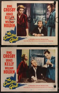 6r0901 COUNTRY GIRL 7 LCs 1954 Grace Kelly must choose between Bing Crosby & William Holden!