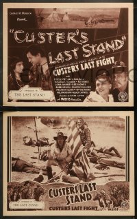 6r0692 CUSTER'S LAST STAND 8 chapter 15 LCs 1936 serial based on events leading up to battle!