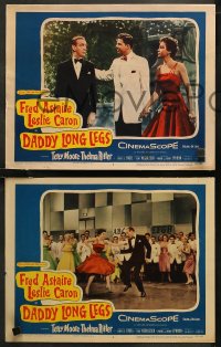 6r0941 DADDY LONG LEGS 6 LCs 1955 great images of Fred Astaire, Leslie Caron & Terry Moore!