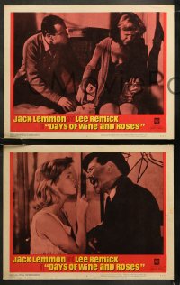 6r0902 DAYS OF WINE & ROSES 7 LCs 1963 Blake Edwards, alcoholics Jack Lemmon & Lee Remick!