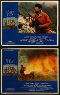 6r1033 DEER HUNTER 4 LCs 1978 Michael Cimino, Robert De Niro, Walken, top cast, Mantel border art!