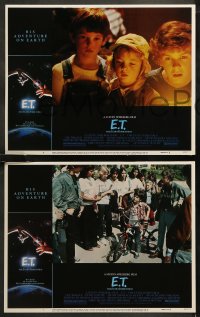 6r0704 E.T. THE EXTRA TERRESTRIAL 8 LCs 1982 Steven Spielberg classic, Henry Thomas, Drew Barrymore!