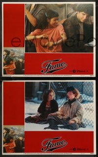 6r0708 FAME 8 LCs 1980 Alan Parker & Irene Cara at New York High School of Performing Arts!