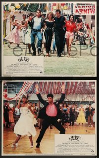 6r0947 GREASE 6 LCs 1978 John Travolta & Olivia Newton-John in a most classic musical!