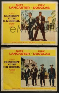 6r0735 GUNFIGHT AT THE O.K. CORRAL 8 LCs 1957 Burt Lancaster & sexy Rhonda Fleming, John Sturges!