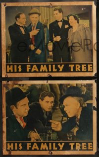 6r1133 HIS FAMILY TREE 3 LCs 1935 James Barton, gorgeous Margaret Callahan, Charles Vidor comedy!