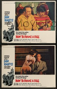 6r0744 HOW TO FRAME A FIGG 8 LCs 1971 sexy Yvonne Craig seduces Don Knotts in library!