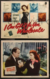 6r0746 I CAN GET IT FOR YOU WHOLESALE 8 LCs 1951 sexy Susan Hayward, Dan Dailey, George Sanders!