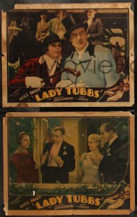6r0998 LADY TUBBS 5 LCs 1935 Alice Brady gets rich & poses as English royal in high society, rare!
