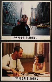 6r0767 LEON 8 LCs 1994 Luc Besson's The Professional, images of Jean Reno & young Natalie Portman!